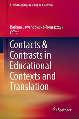 eBook (pdf) Contacts and Contrasts in Educational Contexts and Translation de 