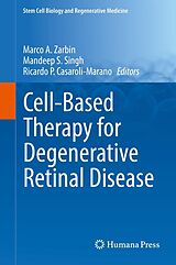 eBook (pdf) Cell-Based Therapy for Degenerative Retinal Disease de 