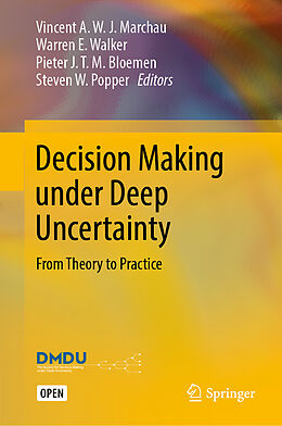 Livre Relié Decision Making under Deep Uncertainty de 