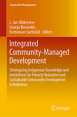 Livre Relié Integrated Community-Managed Development de 