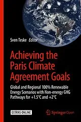 Fester Einband Achieving the Paris Climate Agreement Goals von Sven Teske