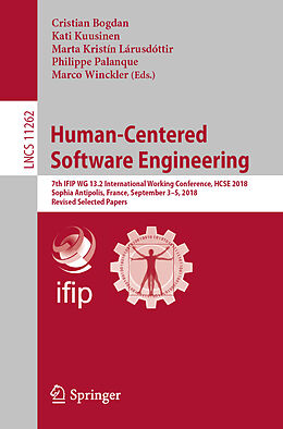 Kartonierter Einband Human-Centered Software Engineering von 