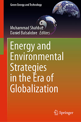 Livre Relié Energy and Environmental Strategies in the Era of Globalization de 