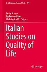 eBook (pdf) Italian Studies on Quality of Life de 