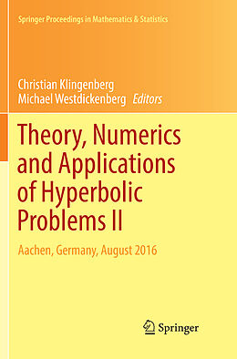Kartonierter Einband Theory, Numerics and Applications of Hyperbolic Problems II von 