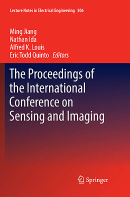 Couverture cartonnée The Proceedings of the International Conference on Sensing and Imaging de 