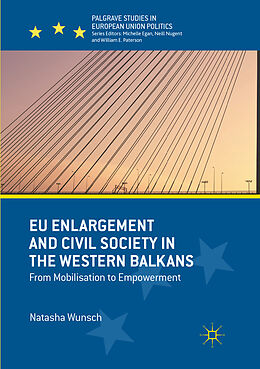 Kartonierter Einband EU Enlargement and Civil Society in the Western Balkans von Natasha Wunsch