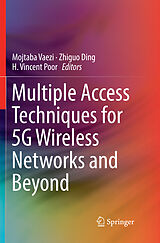 Couverture cartonnée Multiple Access Techniques for 5G Wireless Networks and Beyond de 