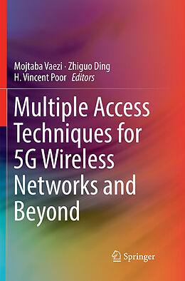Couverture cartonnée Multiple Access Techniques for 5G Wireless Networks and Beyond de 