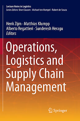 Couverture cartonnée Operations, Logistics and Supply Chain Management de 