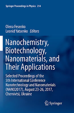 Kartonierter Einband Nanochemistry, Biotechnology, Nanomaterials, and Their Applications von 