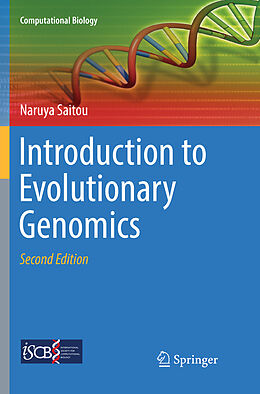 Couverture cartonnée Introduction to Evolutionary Genomics de Naruya Saitou