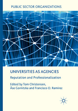 Couverture cartonnée Universities as Agencies de 