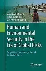 Kartonierter Einband Human and Environmental Security in the Era of Global Risks von