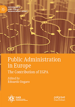 Couverture cartonnée Public Administration in Europe de 