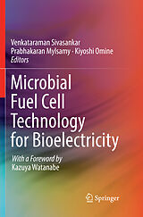 Couverture cartonnée Microbial Fuel Cell Technology for Bioelectricity de 