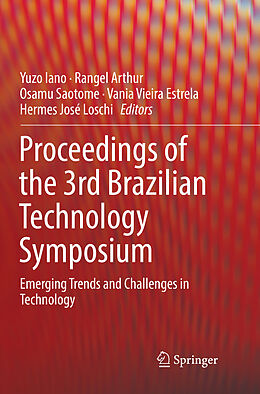 Couverture cartonnée Proceedings of the 3rd Brazilian Technology Symposium de 