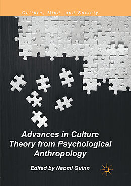 Couverture cartonnée Advances in Culture Theory from Psychological Anthropology de 