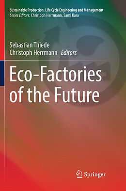 Couverture cartonnée Eco-Factories of the Future de 