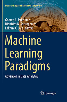 Couverture cartonnée Machine Learning Paradigms de 