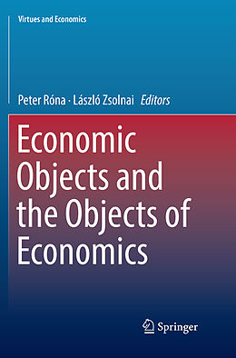 Couverture cartonnée Economic Objects and the Objects of Economics de 