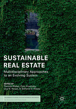 Couverture cartonnée Sustainable Real Estate de 