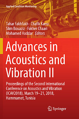 Kartonierter Einband Advances in Acoustics and Vibration II von 