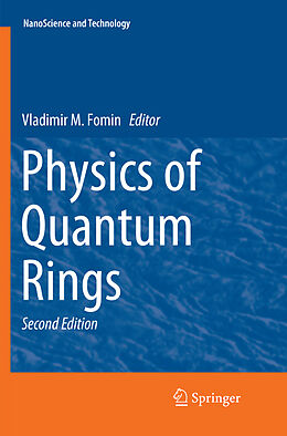 Couverture cartonnée Physics of Quantum Rings de 