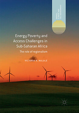 Couverture cartonnée Energy Poverty and Access Challenges in Sub-Saharan Africa de Victoria R. Nalule