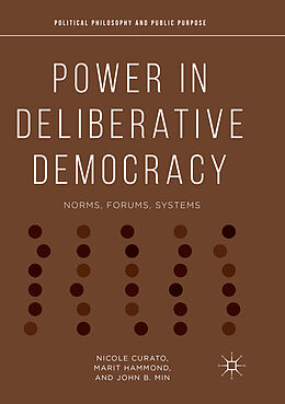 Kartonierter Einband Power in Deliberative Democracy von Nicole Curato, John B. Min, Marit Hammond