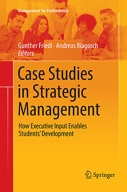 Kartonierter Einband Case Studies in Strategic Management von 