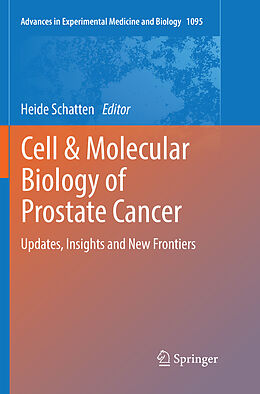 Couverture cartonnée Cell & Molecular Biology of Prostate Cancer de 