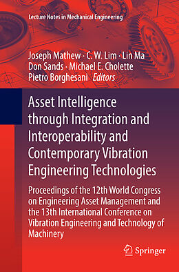 Couverture cartonnée Asset Intelligence through Integration and Interoperability and Contemporary Vibration Engineering Technologies de 