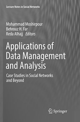 Kartonierter Einband Applications of Data Management and Analysis von 