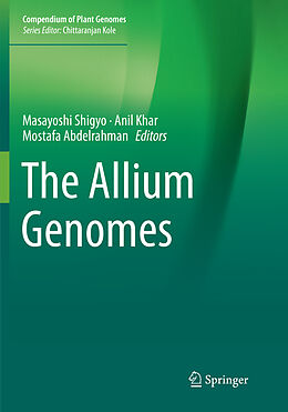 Couverture cartonnée The Allium Genomes de 