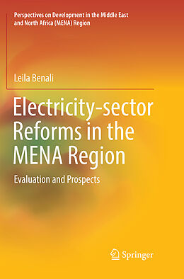 Couverture cartonnée Electricity-sector Reforms in the MENA Region de Leila Benali