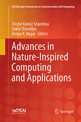 Kartonierter Einband Advances in Nature-Inspired Computing and Applications von 