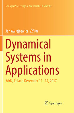 Kartonierter Einband Dynamical Systems in Applications von 