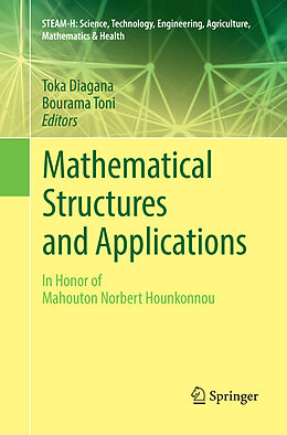 Couverture cartonnée Mathematical Structures and Applications de 