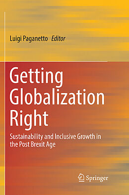 Couverture cartonnée Getting Globalization Right de 