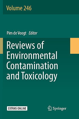 Couverture cartonnée Reviews of Environmental Contamination and Toxicology Volume 246 de 