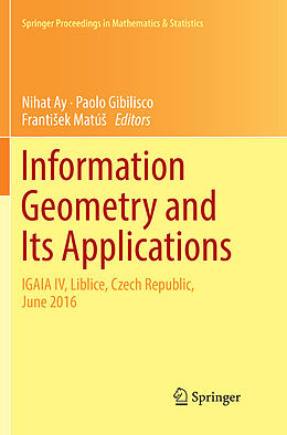 Kartonierter Einband Information Geometry and Its Applications von 
