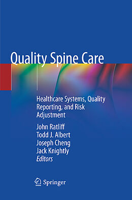 Couverture cartonnée Quality Spine Care de 
