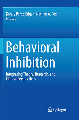 Couverture cartonnée Behavioral Inhibition de 