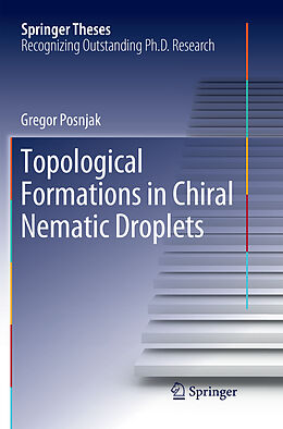 Kartonierter Einband Topological Formations in Chiral Nematic Droplets von Gregor Posnjak
