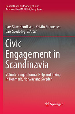 Couverture cartonnée Civic Engagement in Scandinavia de 