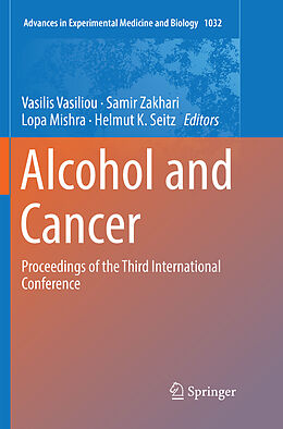 Kartonierter Einband Alcohol and Cancer von 