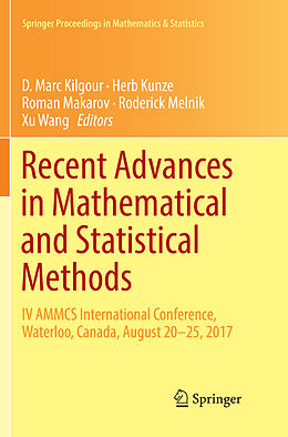 Kartonierter Einband Recent Advances in Mathematical and Statistical Methods von 