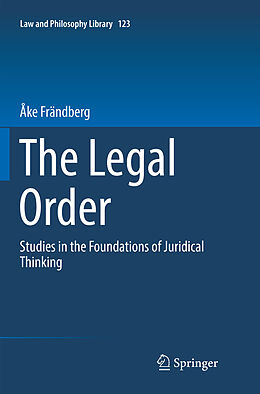 Couverture cartonnée The Legal Order de Åke Frändberg