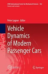 Kartonierter Einband Vehicle Dynamics of Modern Passenger Cars von
